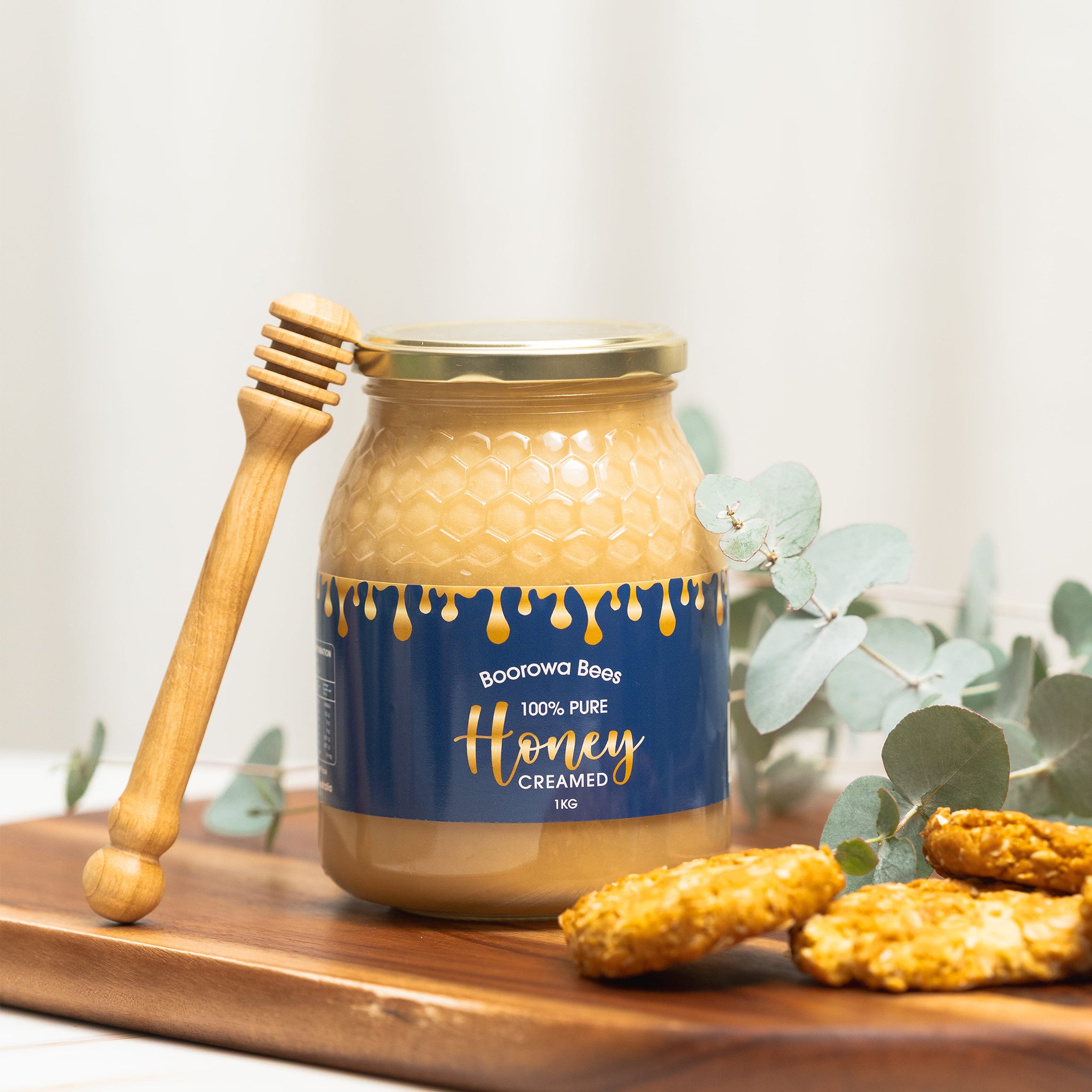 Premium Raw Australian Creamed Honey – 1KG